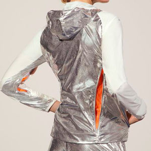 Tory Burch Silver and White Jacket